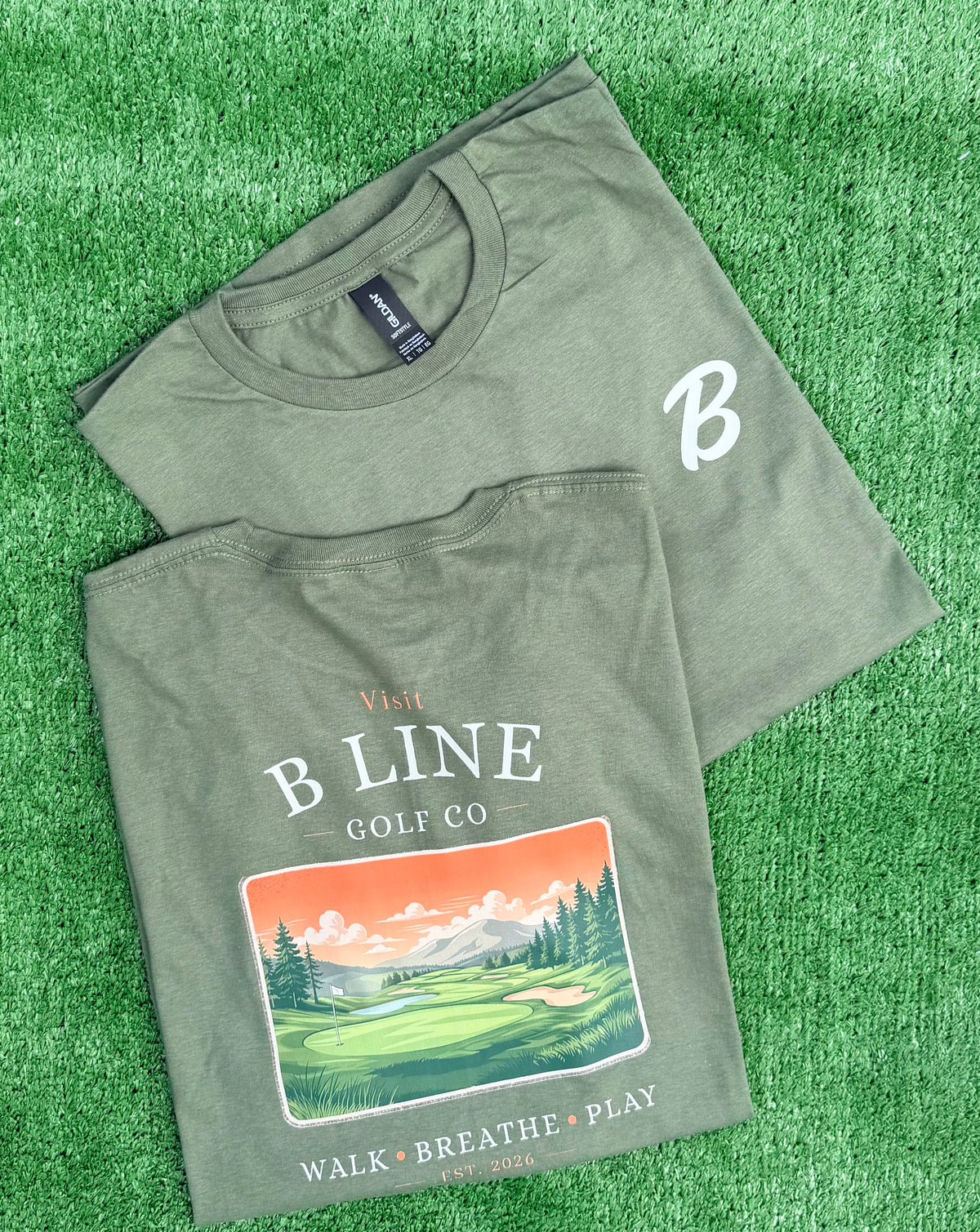 The Walk, Breathe, Play Tee