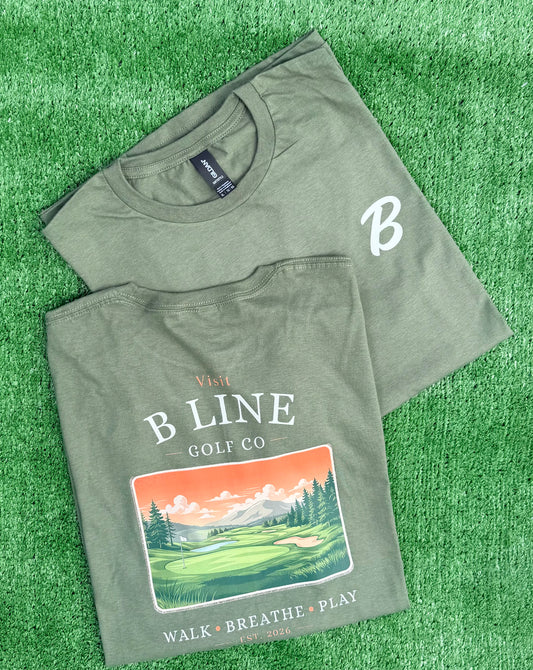 The Walk, Breathe, Play Tee